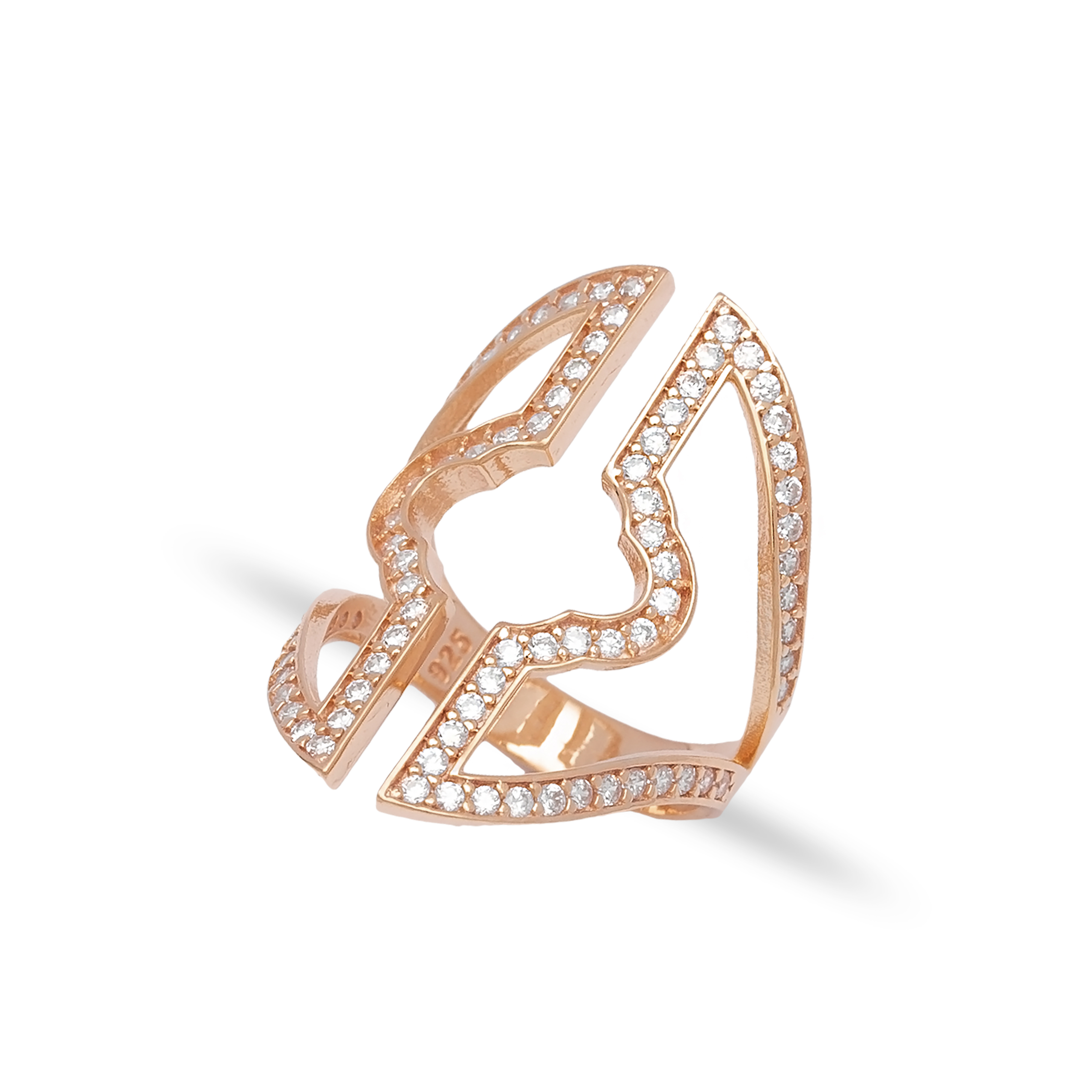 Arabesque Ring Rose Gold Edition